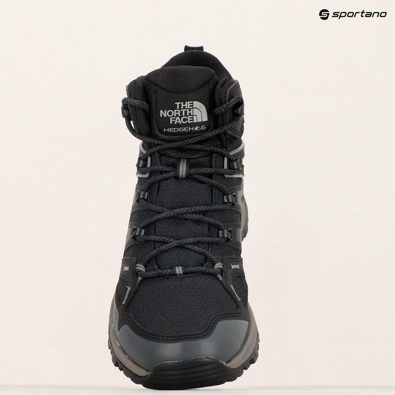 Scarpe da trekking da uomo The North Face Hedgehog Mid Gore-Tex nero / grigio asfalto 15