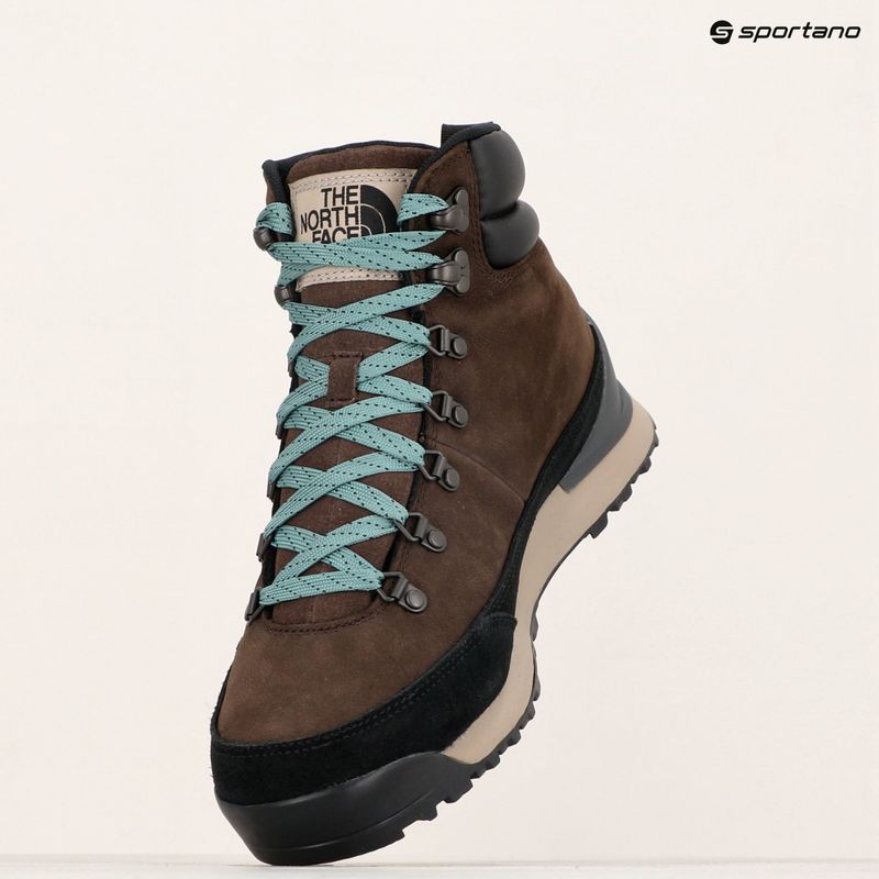 Scarpe da uomo The North Face Back To Berkeley IV Leather WP demitasse marrone / nero 15