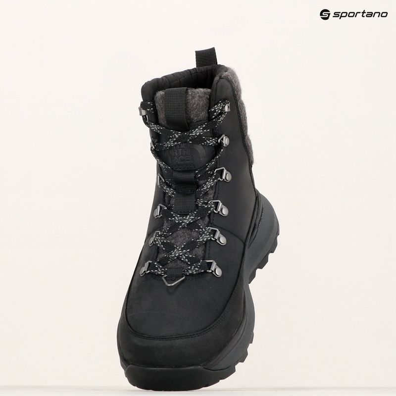 Stivali da neve da uomo The North Face Bergen Leather WP nero/nero 15