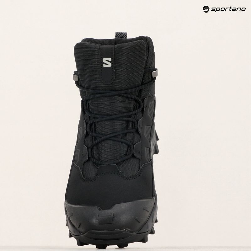 Salomon Crosstrak WP scarpe da trekking uomo nero/nero/asfalto 15