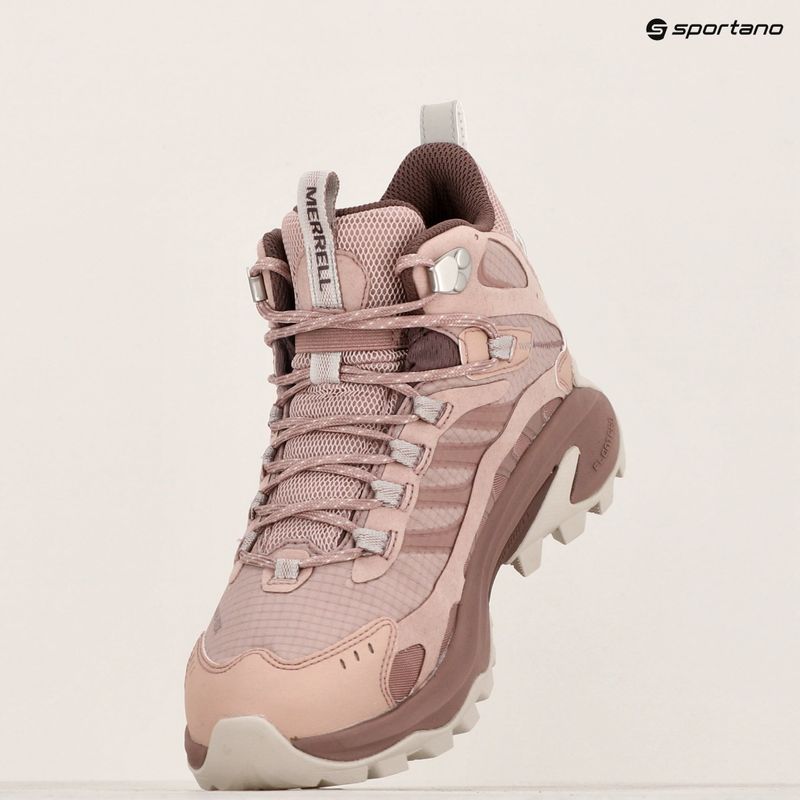 Scarpe da trekking da donna Merrell Moab Speed 2 Mid Gtx adobe rose 11