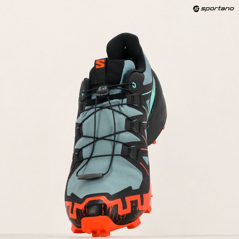 Salomon Speedcross 6 GTX scarpe da corsa uomo north atlantic/nero/ciliegia pomodoro 15