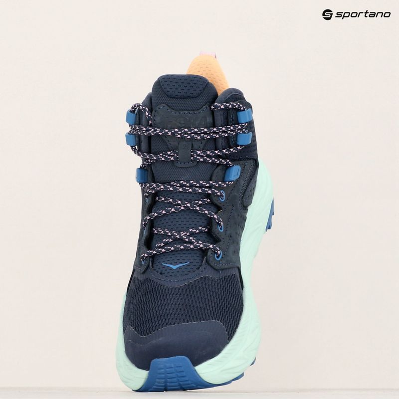 Scarpe da trekking da donna HOKA Anacapa 2 Mid GTX varsity navy/aqua breeze 17