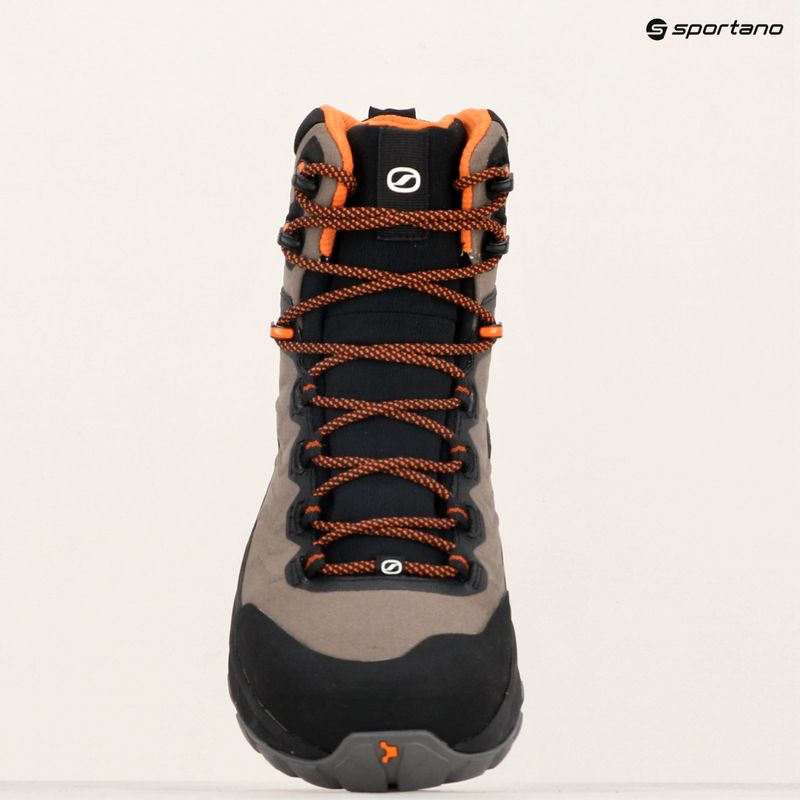 Scarponi da trekking da uomo SCARPA Rush TRK LT GTX fango/arancio bruciato 9