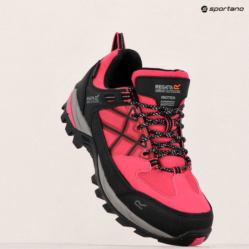 Stivali da trekking da donna REGATTA Samaris III Low pozione rosa 17