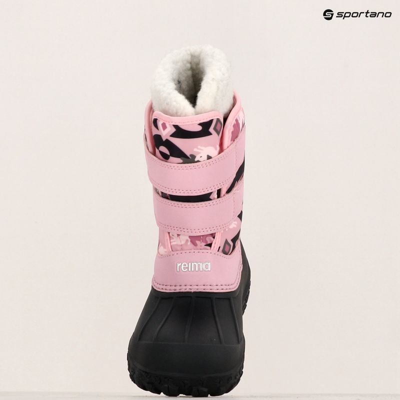 Stivali da neve per bambini Reima Konkari grigio rosa 11