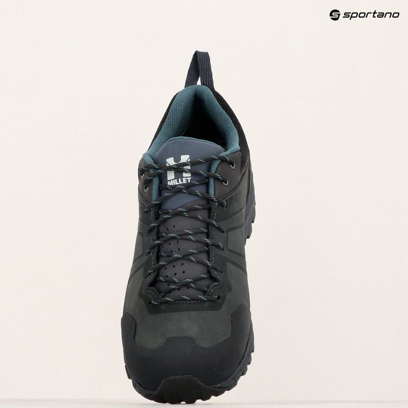 Stivali da trekking da uomo Millet Hike Up Leather GTX grigio scuro 9