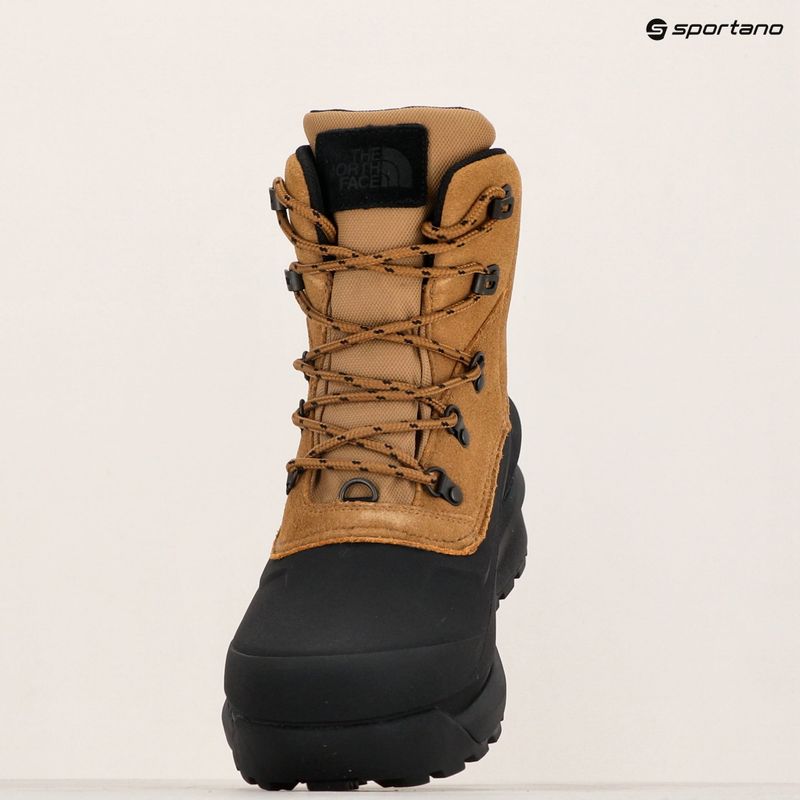 Stivali da trekking da uomo The North Face Chilkat V Lace WP utility marrone/nero 9