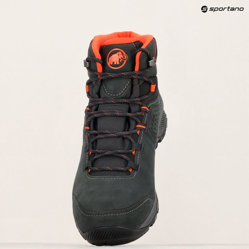 Scarponi da trekking da uomo Mammut Mercury IV Mid GTX nero / rosso caldo 19