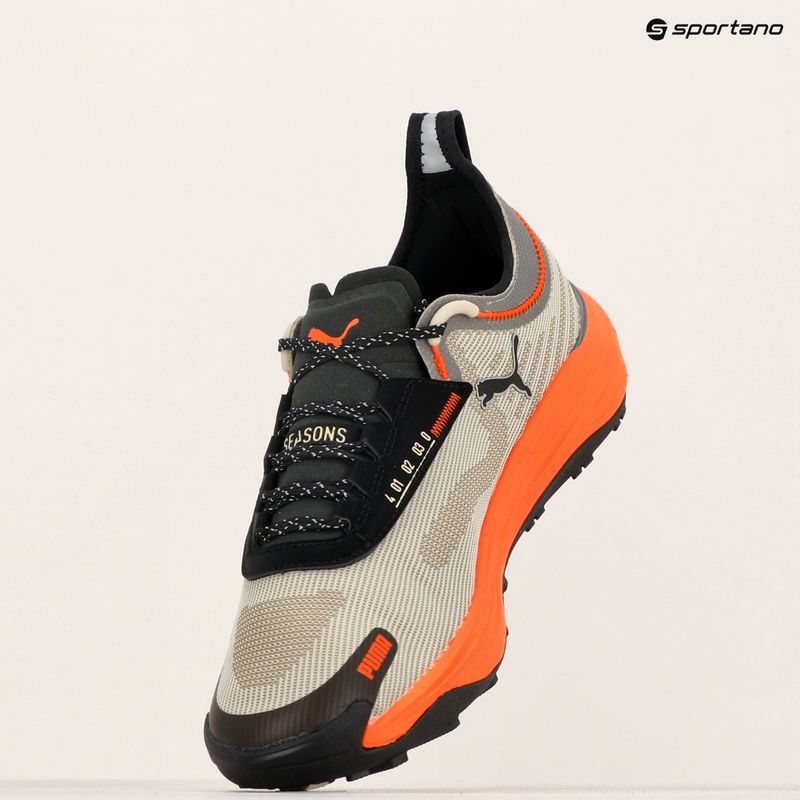 Scarpe da corsa da uomo PUMA Voyage Nitro 3 Tech polvere del deserto/flame flicker 19