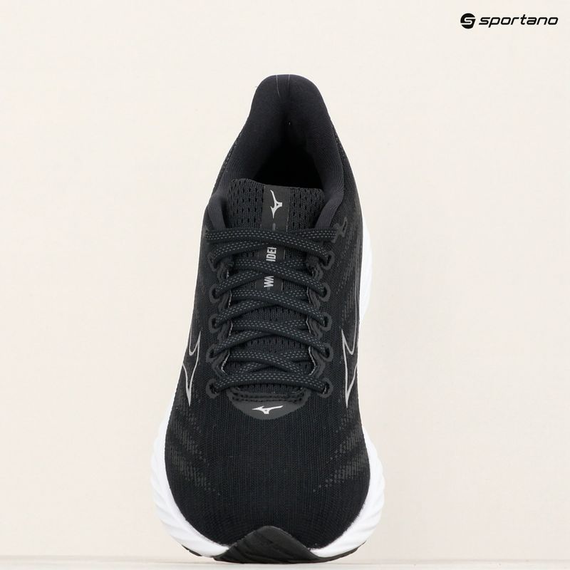 Scarpe da corsa da uomo Mizuno Wave Rider 28 nero/argento/ebano 11