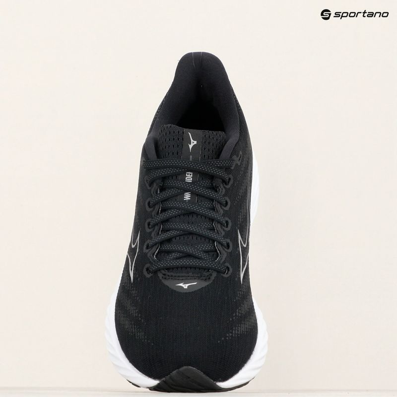 Scarpe da corsa da uomo Mizuno Wave Rider 28 nero/argento/ebano 9