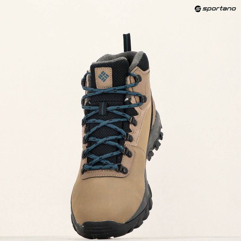Columbia Newton Ridge WP OH II Scarpe da uomo grigio scuro/miele grezzo 25