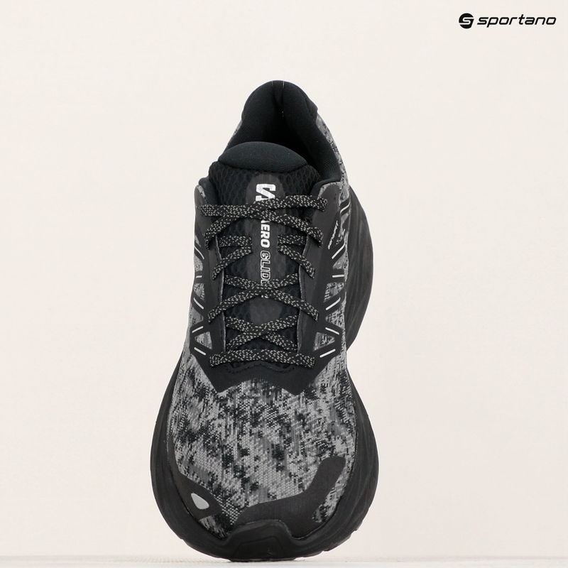 Scarpe da corsa da uomo Salomon Aero Glide 2 nero/fantasma/grigio notte 18
