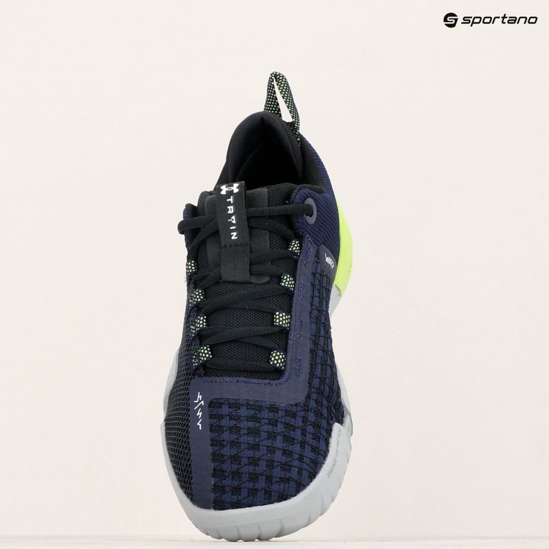 Under Armour scarpe da allenamento da uomo TriBase Reign 6 mezzanotte marina/verde morfina/bianco 15