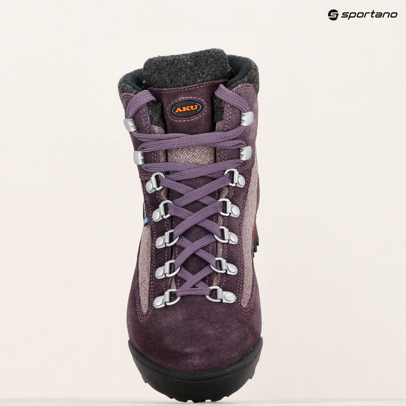 Stivali da trekking da donna AKU Ultra Light Warm GTX viola/antracite 15