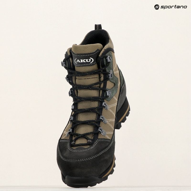 AKU Trekker Lite III Wide GTX scarpe da trekking da uomo marrone scuro/antracite 12