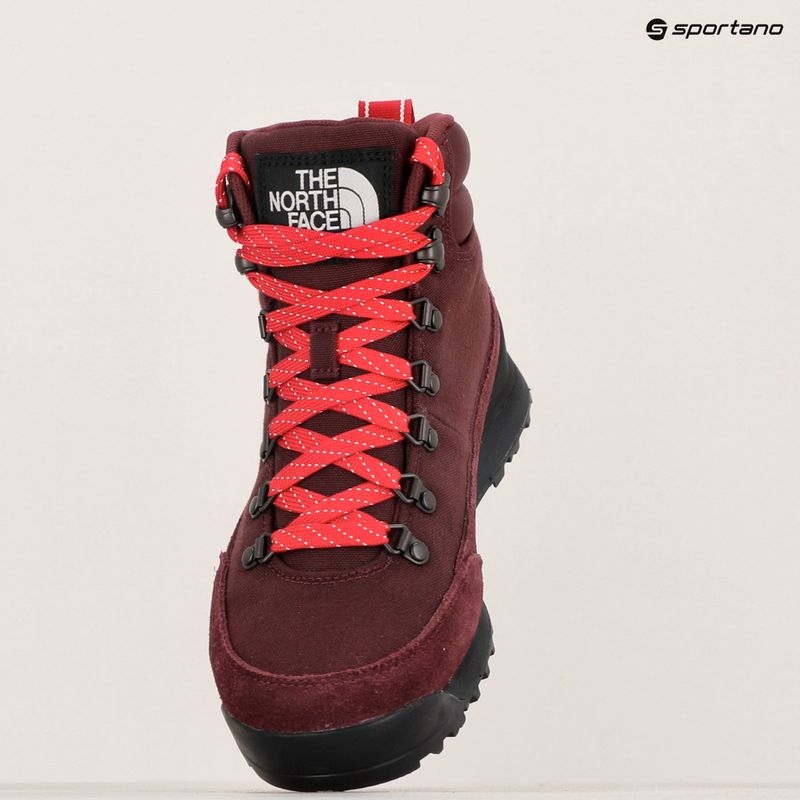 Stivali da trekking da donna The North Face Back To Berkeley IV Textile WP alpine plum/nero 15