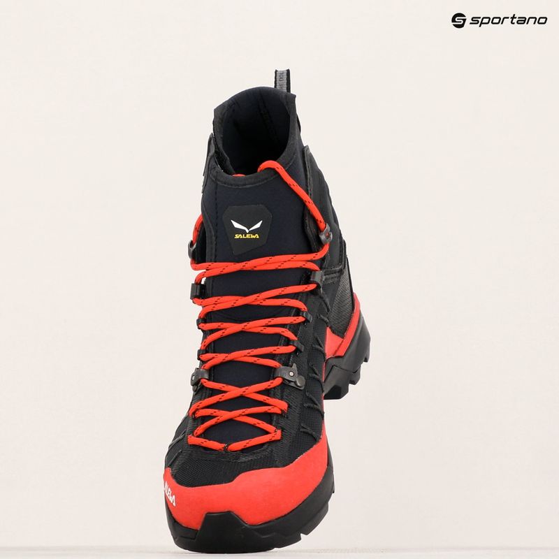 Scarponi da trekking da donna Salewa Ortles Light Mid PTX fiamma/nero 10