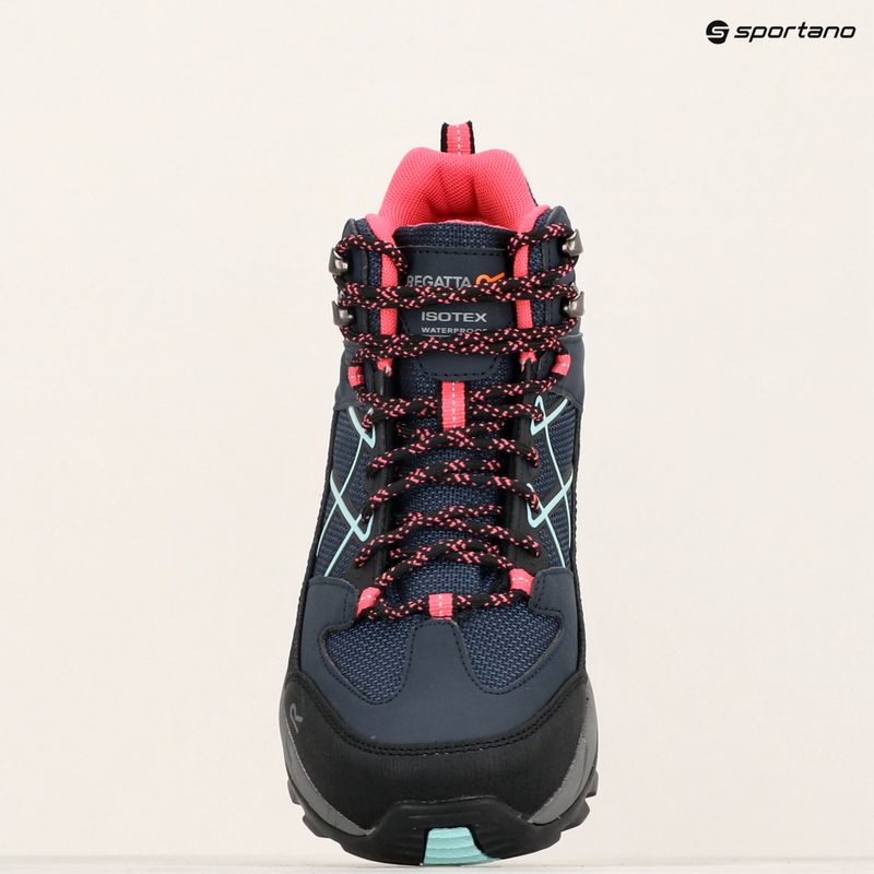 Scarponi da trekking da donna REGATTA Samaris III blu/rosa 19