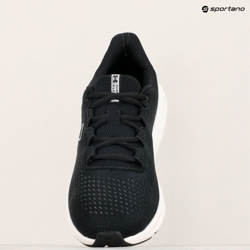 Under Armour Charged Pursuit 3 Big Logo nero/nero/bianco scarpe da corsa da uomo 14