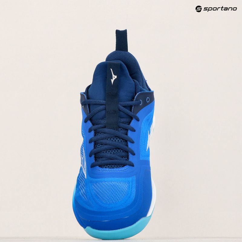 Scarpe da pallavolo da uomo Mizuno Wave Luminous 3 blu mugen/bianco/blu estate 9