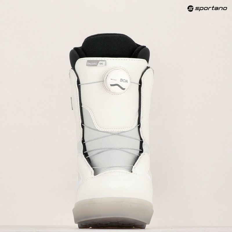 Scarponi da snowboard da donna Vans Encore OG bianco/bianco 14