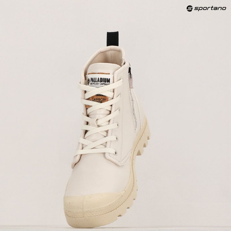 Palladium Pampa Hi Re-Vegan LTH scarpe bianche a stelle e strisce 8