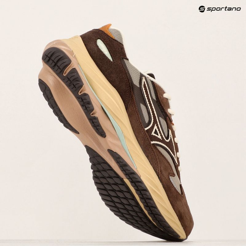 Scarpa Mizuno Wave Rider Βeta vintage cachi/sabbia estiva/caffè colorato 16