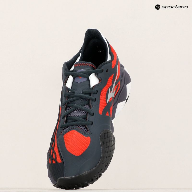 Scarpa Mizuno Wave Enforce Tour Padel Uomo graystone/bianco/salsa padel 11