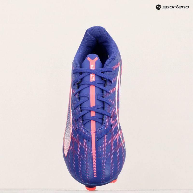 PUMA Ultra 5 Play FG/AG lapislazzuli/puma bianco/tramonto gloe scarpe da calcio 16