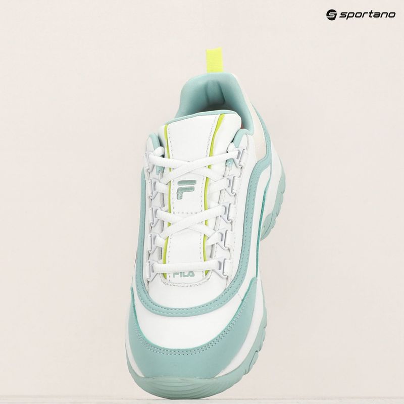 FILA Strada Logo bianco/grigio porto scarpe da donna 16