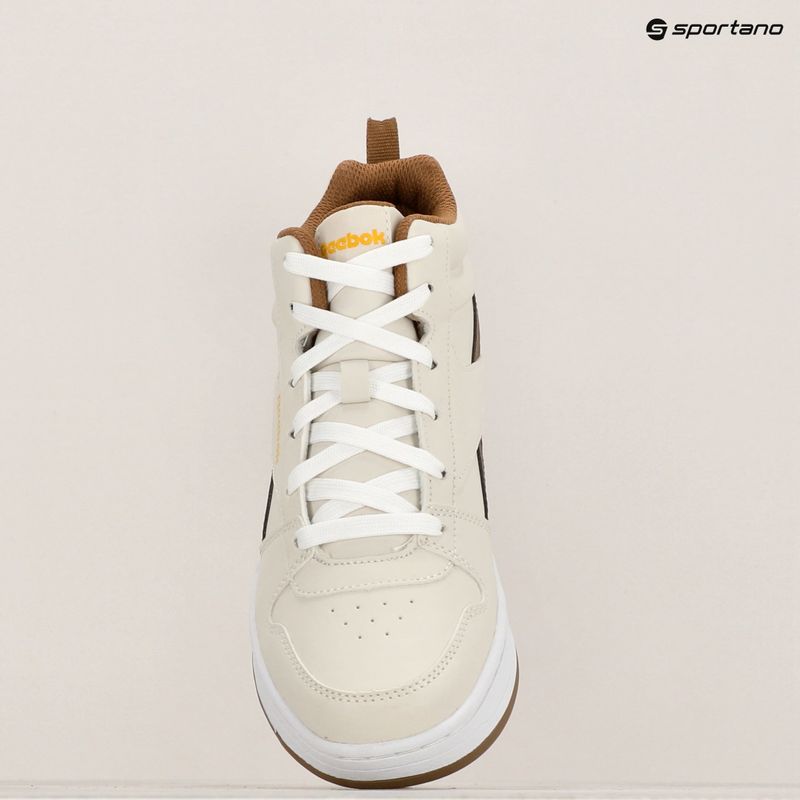 Reebok Royal Prime Mid 2.0 scarpe da bambino osso/giallo classico/marrone trek 9