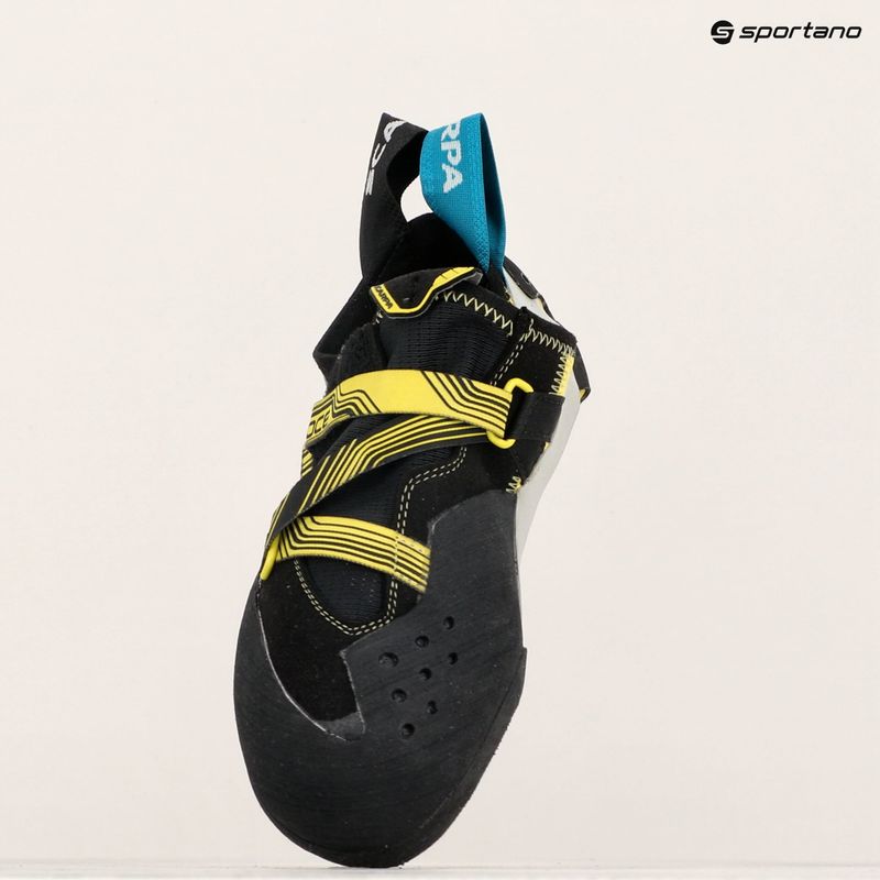 SCARPA Veloce scarpe da arrampicata nero/giallo 9