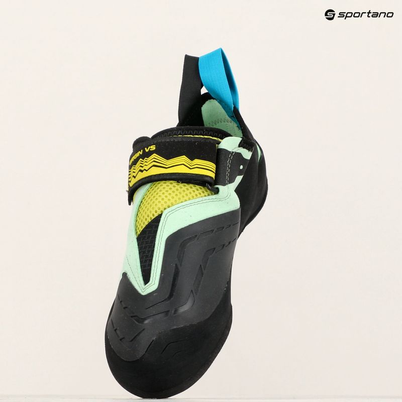 Scarpe da arrampicata da donna SCARPA Origin VS verde pastello/lime 8