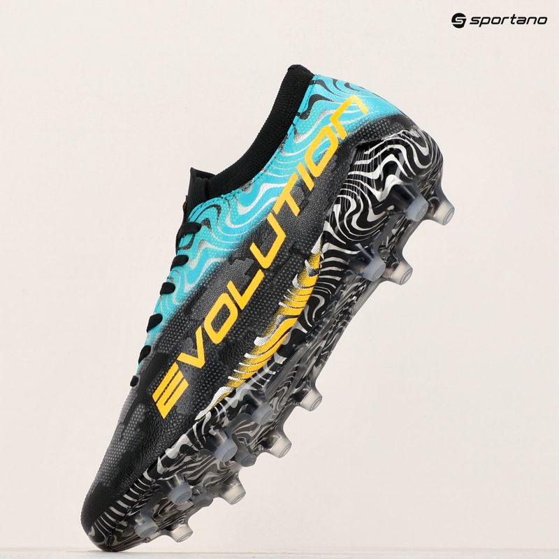 Scarpe da calcio da uomo Joma Evolution Cup FG nero/oro 10