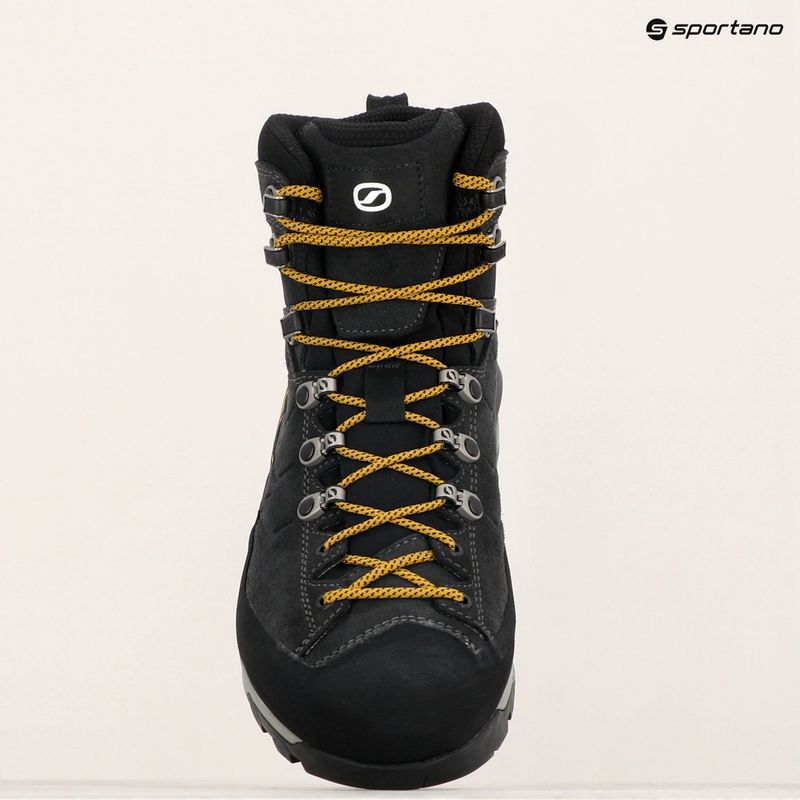 Scarponi da trekking da uomo SCARPA Mescalito TRK GTX antracite scuro/senape 16