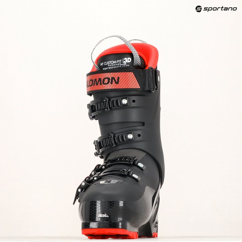 Scarponi da sci da uomo Salomon S/Pro HV 100 GW nero/rosso/beluga 7