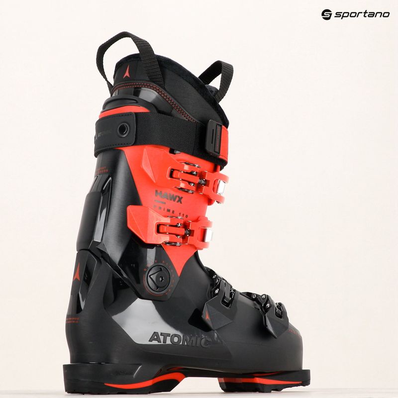 Scarponi da sci Atomic Hawks Prime 110 GW da uomo, nero/rosso 10
