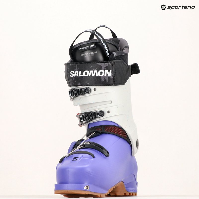 Scarponi da sci da uomo Salomon Shift Alpha Boa 130 ultra violet/nero/nero 12