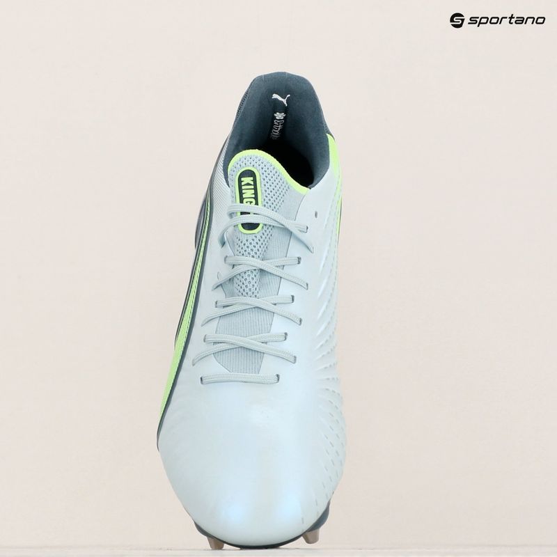 Scarpe da calcio PUMA King Ultimate MxSG da uomo: rugiada glassata/mela frizzante 9