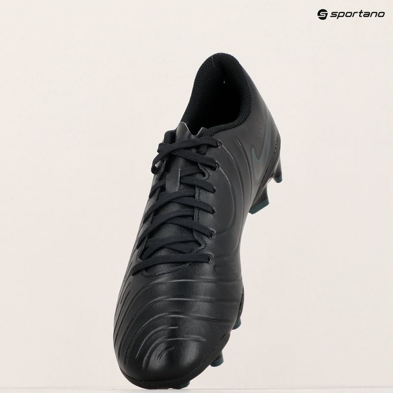 Scarpe da calcio da uomo Nike Tiempo Legend 10 Club FG/MG nero/deep jungle/nero 9