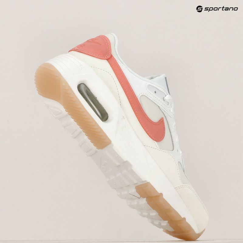 Nike Air Max SC vertice bianco / vela / fantasma / rosso stardust scarpe da donna 9