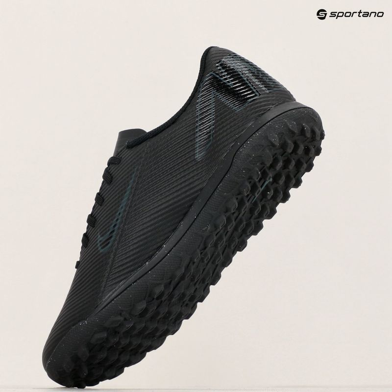 Scarpe da calcio per bambini Nike Mercurial Vapor 16 Club TF nero/giungla profonda/nero 9