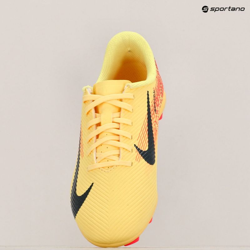 Nike Vapor 16 Club Kylian Mbappe FG/MG scarpe da calcio per bambini laser arancione chiaro/marino armeria 9