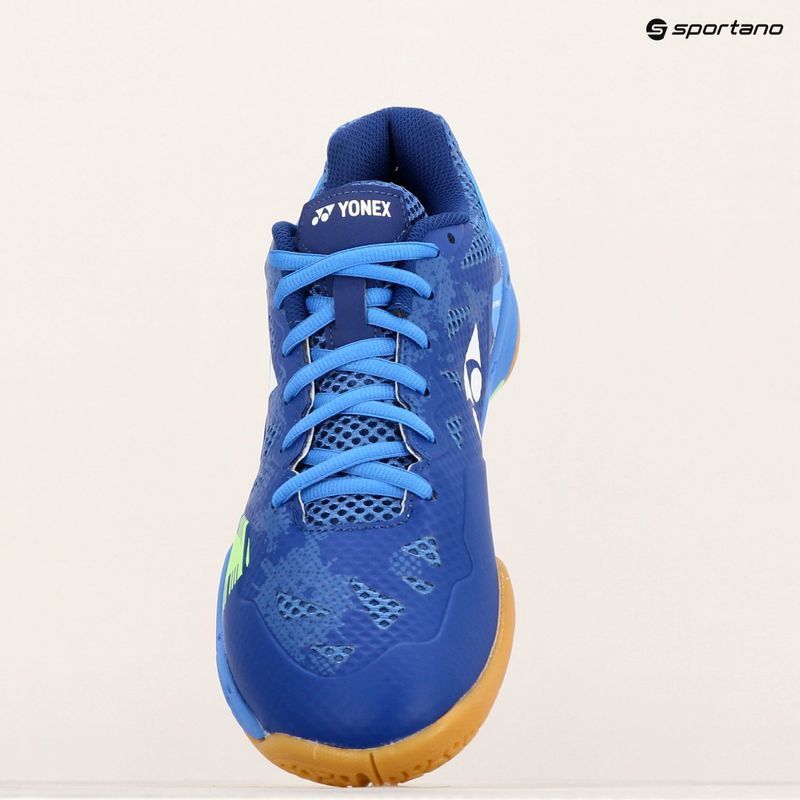 Scarpe da badminton da uomo YONEX Eclipsion X3 blu scuro/ colore tba 9