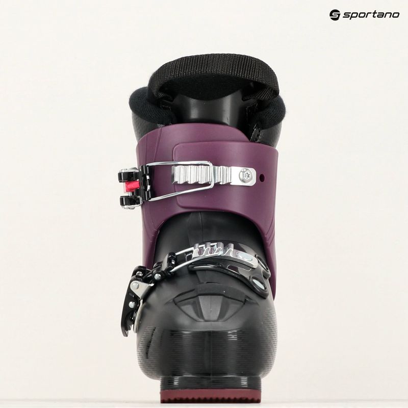 Scarponi da sci per bambini Atomic Hawx Kids 2 nero/viola/rosa 7