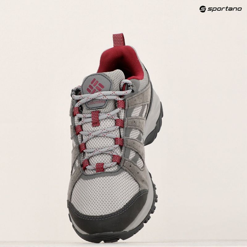 Scarpe da trekking da donna Columbia Redmond III Wp ti titanio/ cipolla rossa 19