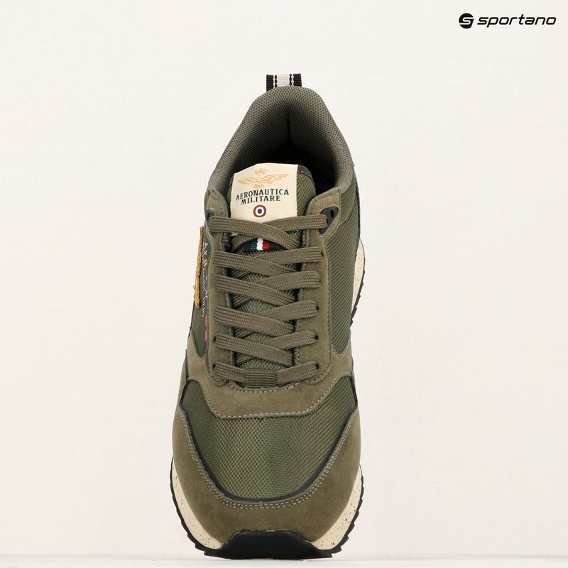 Aeronautica Militare scarpe da uomo SC288CT3379 marrone scuro/nero 9