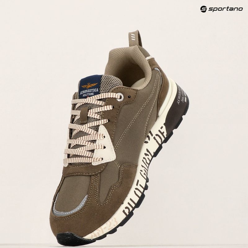 Aeronautica Militare scarpe da uomo SC276CT3380 taupe/beige 9